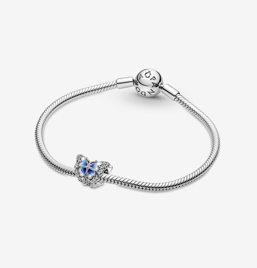 Charm mariposa azul